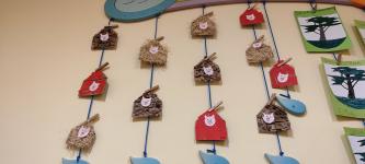 Prace plastyczne:"Gdzie mieszkamy"