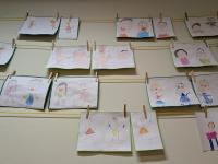 Prace plastyczne:"Dzień Babci i Dziadka"