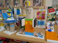 Prace plastyczne: "Wynalazki"